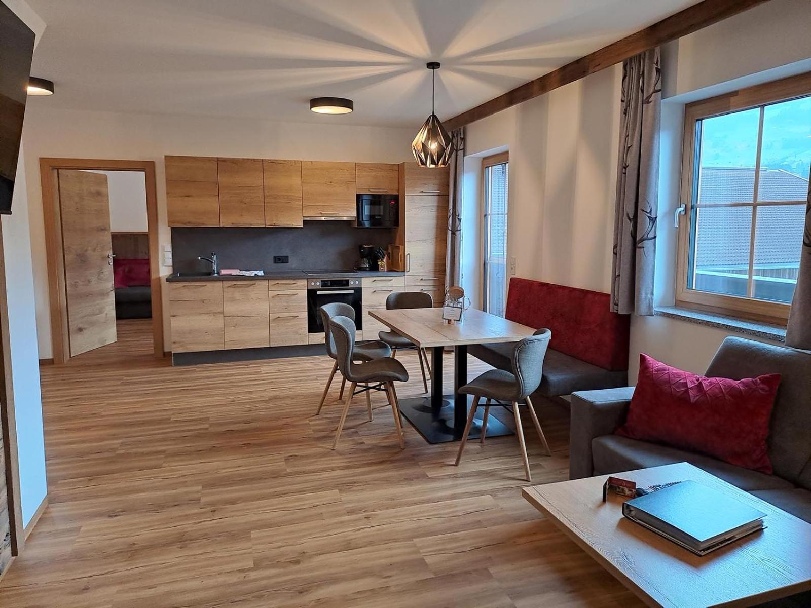 Kinderbauernhof Scharrerhof Hollersbach im Pinzgau Bagian luar foto